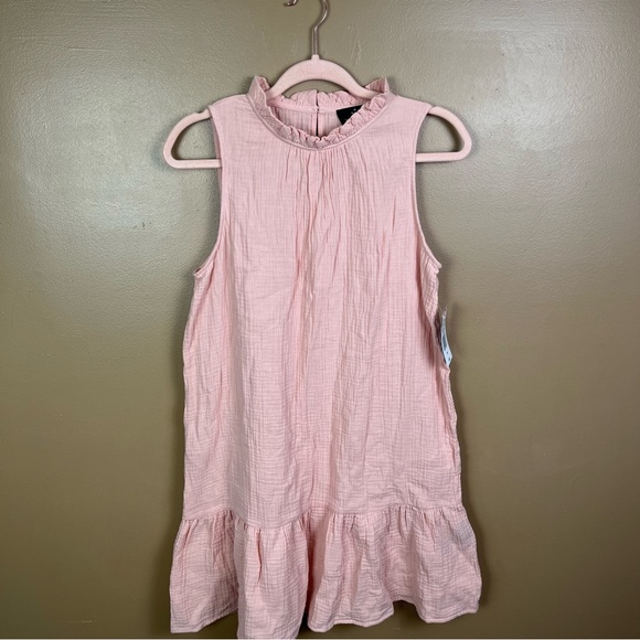 NEW High Neck Sleeveless Summer Dress Women's M - Picture 2 of 12